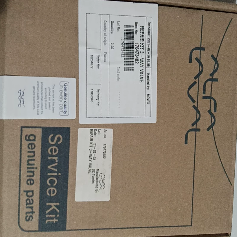 Three-way Valve Repair Kit Alfa Laval 17643482 Sanitary OEM