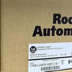 Compact Industrial Controller Allen-Bradley 1769-L24ER-QBFC1B for Machines