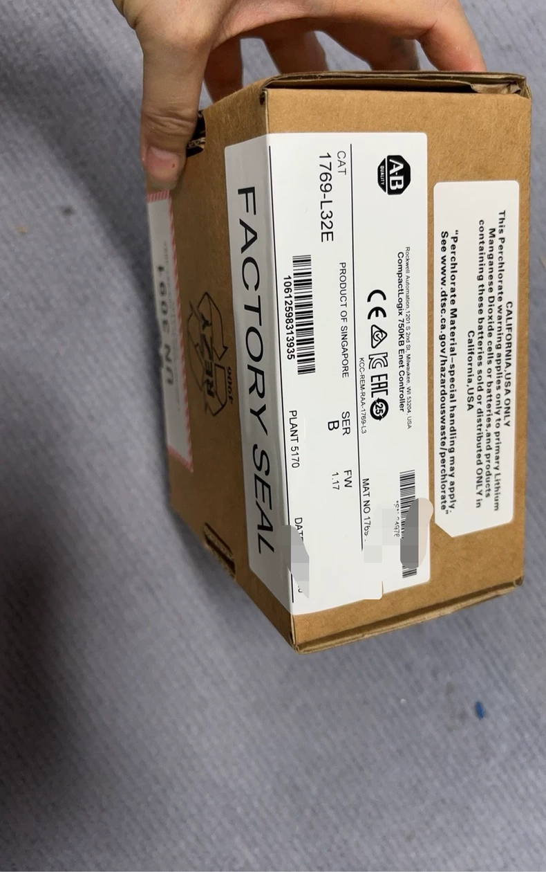 CompactLogix PLC Controller Allen-Bradley 1769-L32E with Dual Ethernet