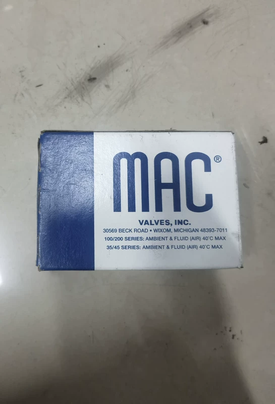 Miniature 3-Way Solenoid Valve MAC 180003-112-0001 24V