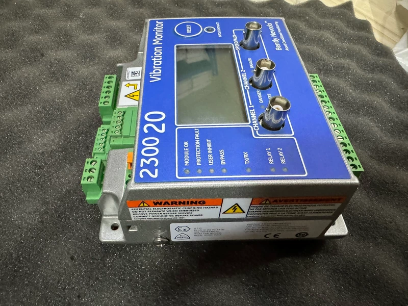 Data Manager Module Bently Nevada 2300/20-CN Vibration Monitor