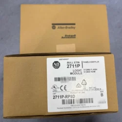Industrial Logic Controller Allen-Bradley 2711P-RP8D with Touch Display