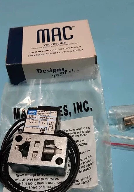 Industrial Pneumatic Solenoid Valve MAC 35A-SCC-DDAA-1BA