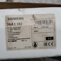 Siemens 3NA3 252 Fuse - Premium Electrical Protection