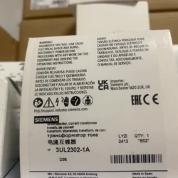 SIEMENS 3UL2302-1A Differential Current Transformer | Precise Measurement