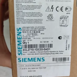 Industrial Circuit Breaker SIEMENS 3VL2710-1DC33-0AD1 - Reliable Protection