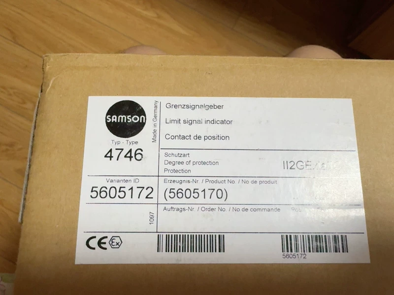 Heavy-Duty Limit Switch Samson 4746 for Valve Position