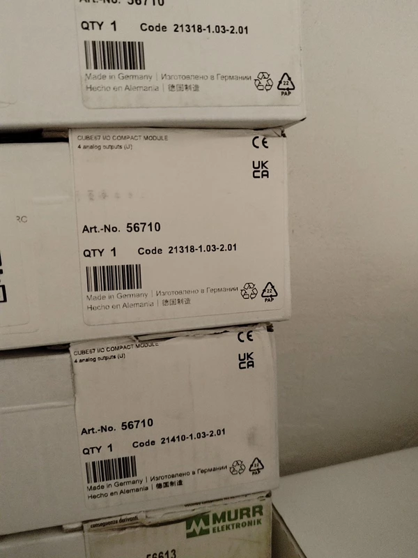 Remote I/O Module Murr 56710 - Fieldbus Communication Hub
