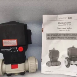 Pneumatic Diaphragm Valve GEMU 600 25D 7711412/N Industrial