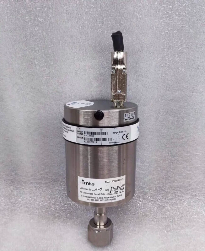 Capacitance Manometer Vacuum Gauge MKS 627B21TBC1B Heated