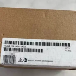 Industrial HMI Touch Panel SIEMENS 6AV2125-2AE03-0AX0 - Reliable Control