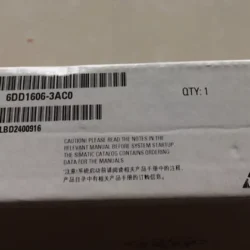 SIEMENS 6DD1606-3AC0 Control Module: Advanced Automation