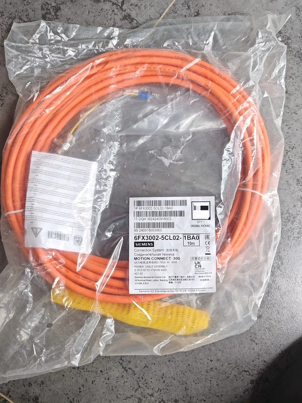 Power Cable SIEMENS 6FX3002-5CL02-1BA0 for Drive Systems