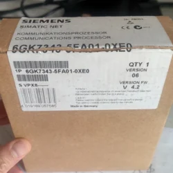 Industrial Network Processor Siemens 6GK7343-5FA01-0XE0 with PROFIBUS Support