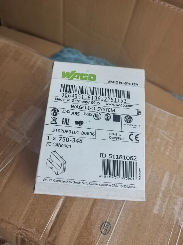 CANopen Fieldbus Coupler Module WAGO 750-348 Modular I/O