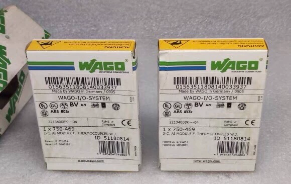 Analog Input Module WAGO 750-469 for Temperature Measurement