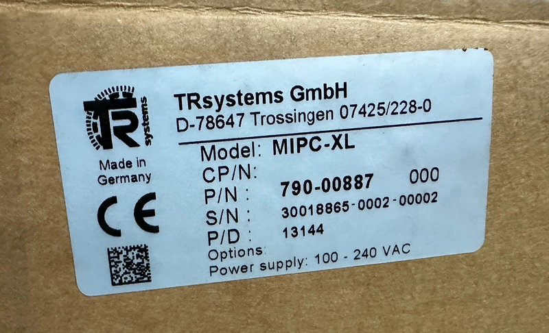 Industrial HMI Display TRsystems 790-00887 MIPC-XL Panel