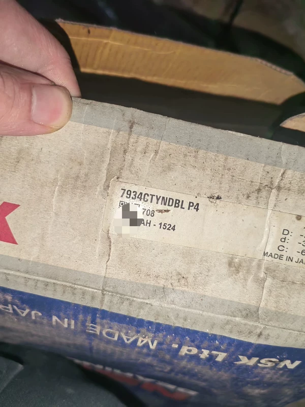Angular Contact Ball Bearing NSK 7934CTYNDBL P4 High Precision
