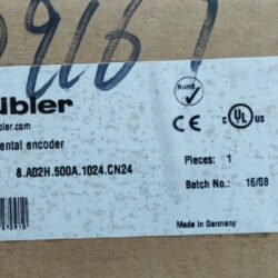 Kubler Encoder 8.A02H.500A.1024.CN24 for Motion Control