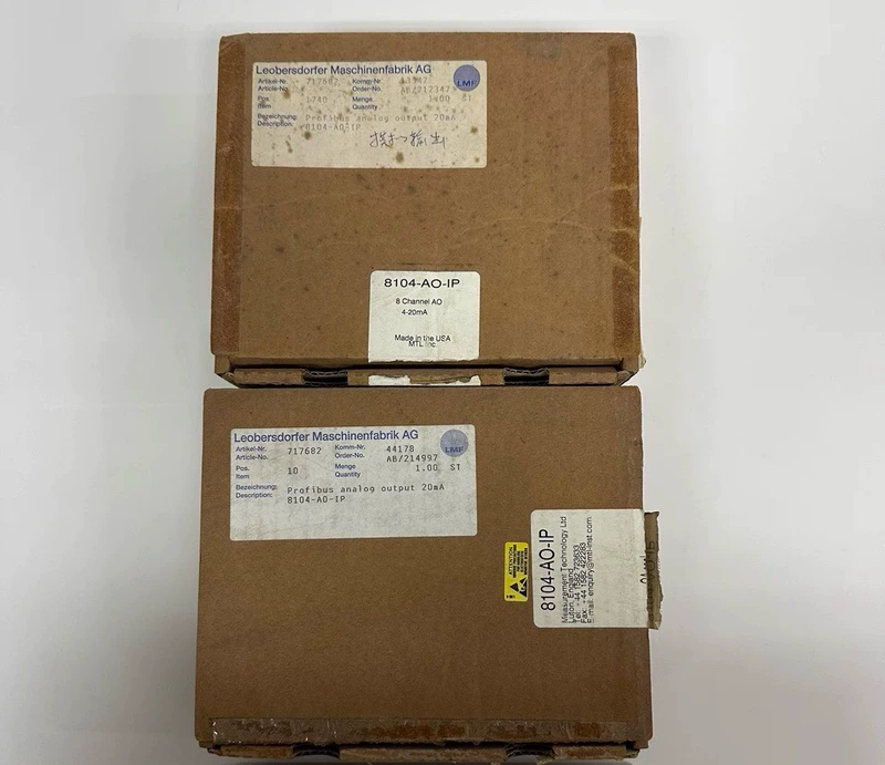 Analog Output Module MTL 8104-AO-IP with HART Communication