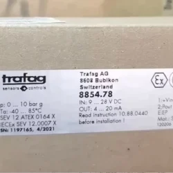 Trafag 8854.78 Pressure Sensor - Reliable Industrial Application