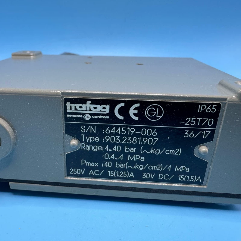 Precision Pressure Transmitter TRAFAG 903.2381.907 for Industry