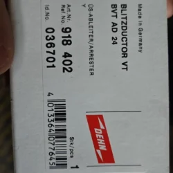 Surge Arrester DEHN 918402 BVT AD 24 - 24V DC Protection
