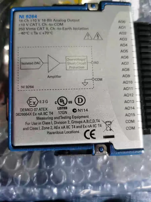 Analog Output Module NI 9264  779699-01 16-Channel 16-Bit