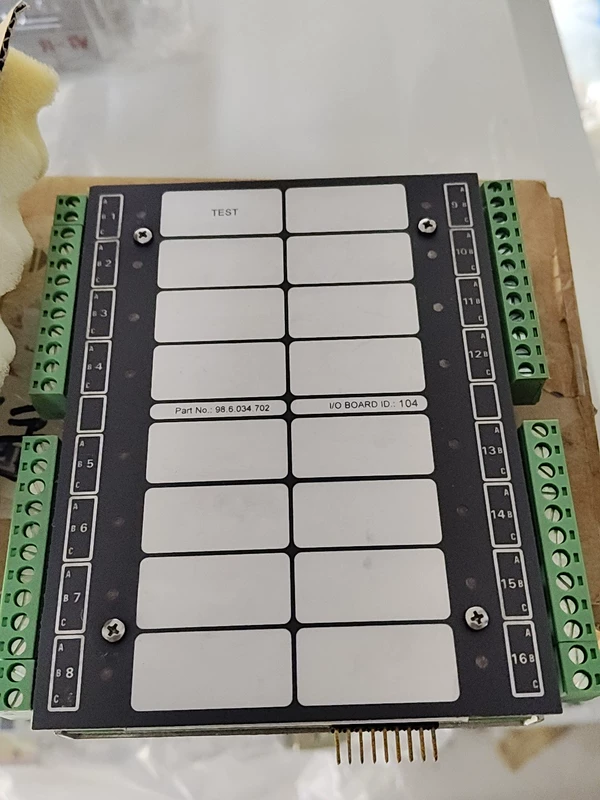 I/O Board Module TERASAKI 98.6.034.702 - Reliable Control