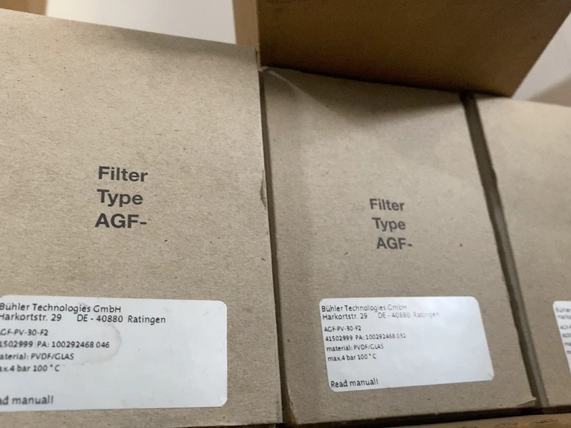 Inline Gas Filter BUHLER AGF-PV-30-F2 41502999 for Analyzers