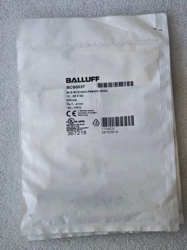 Capacitive Sensor BALLUFF BCS0037 BCSM12T4D2 - IP67