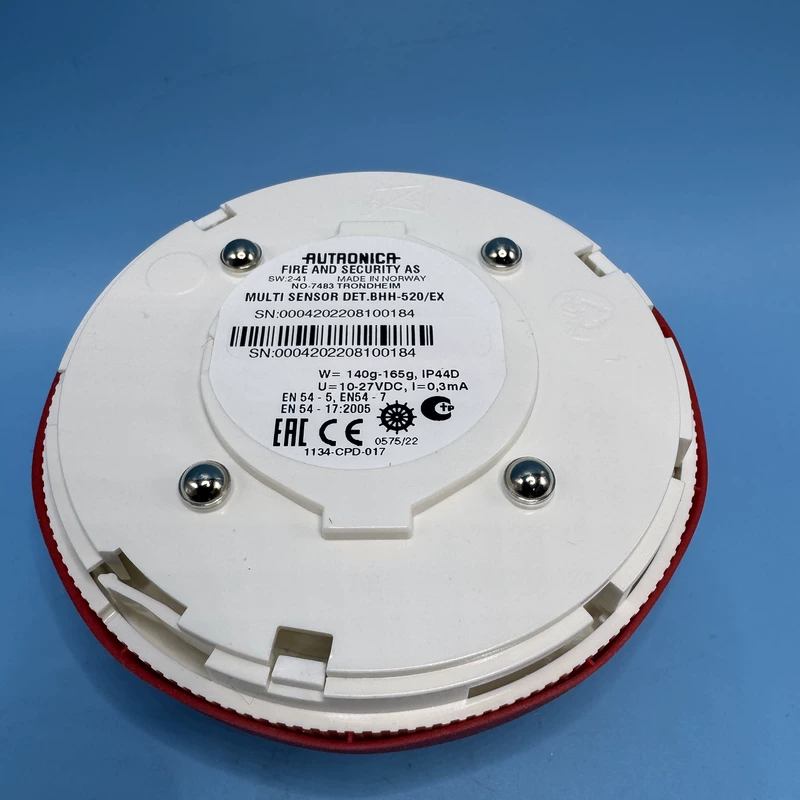 Optical Smoke Detector Autronica BHH-520/EX ATEX Certified for Industry
