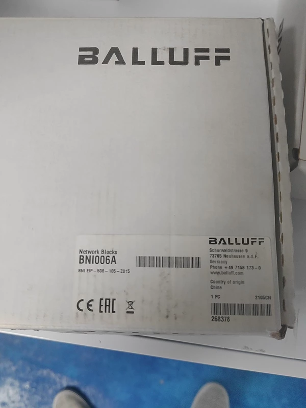 EtherNet/IP Network Module BALLUFF BNI EIP-508-105-Z015