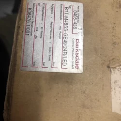 Barksdale BT1-M488S-GE49/24R/LED Pressure Switch - Accurate Monitoring