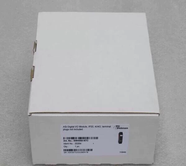 ASi Safety Monitor Bihl+Wiedemann BW4968 SIL3 PLe Rated