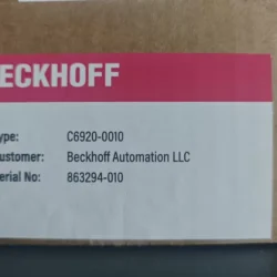 Compact Control Cabinet PC Beckhoff C6920-0000 Series
