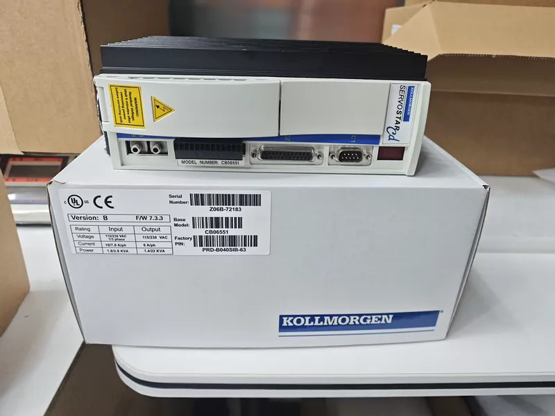 High-Performance Servo Drive Kollmorgen CB06551  Z06B-72183