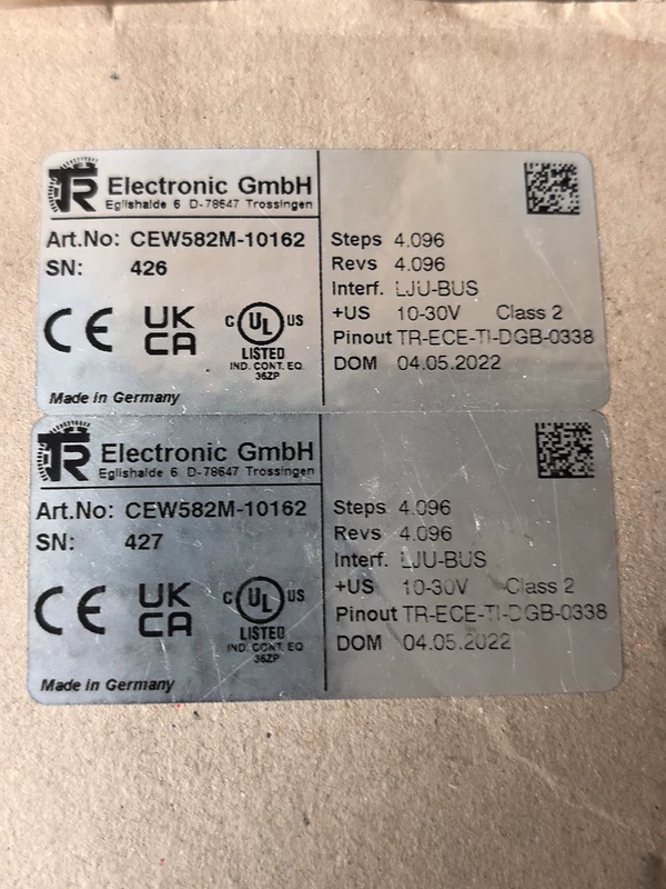 Draw Wire Encoder TRelectronic CEW58M-10162 Industrial Measure