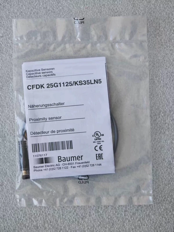 Capacitive Proximity Sensor Baumer CFDK 25G1125/KS35LN5