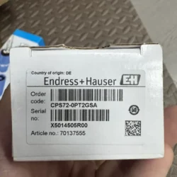 Endress+Hauser CPS72-0PT2GSA Conductivity Sensor - Precise