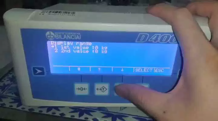 Industrial Weighing Indicator Bilanciai D400 for Accuracy