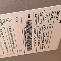Variable Frequency Drive EATON DF1-344150N-C20CX1 150HP Industrial