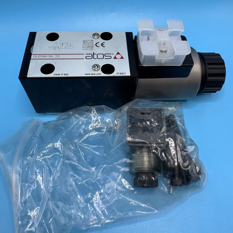 Hydraulic Solenoid Valve Atos DLEHM-3A 10 with 24V DC Coil