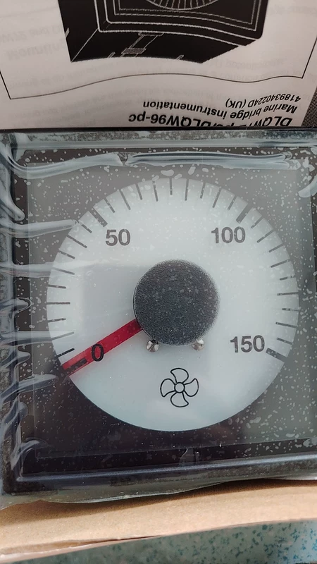 Tachometer Panel Meter DEIF DLQW96-pc-PR RPM Indicator