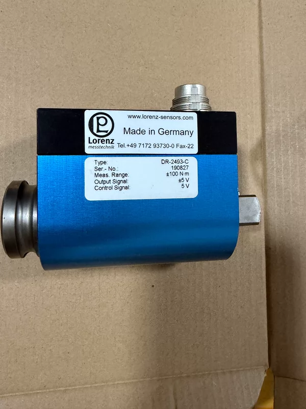 Torque Sensor Lorenz DR-2493-C - High Accuracy Industrial