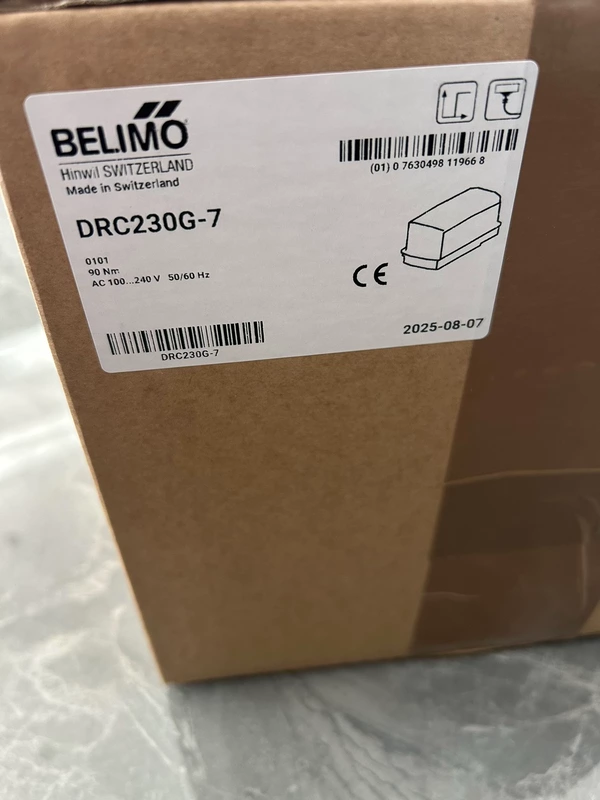 Rotary Actuator Belimo DRC230G-7 230V AC Industrial Control