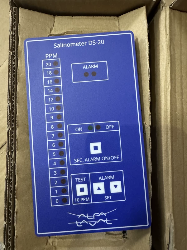 Salinity Meter ALFA LAVAL DS-20 for Industrial Use