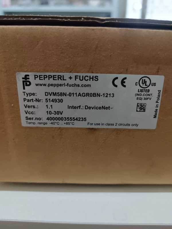 Absolute Encoder Pepperl+Fuchs DVM58N-011AGR0BN-1213