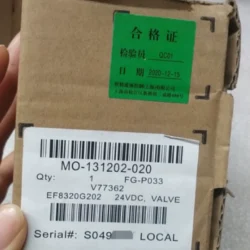 Precision Solenoid Valve ASCO EF8320G202 FG-P033 for Reliable Operation
