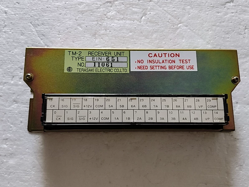 Signal Receiver Module Terasaki EIN-651 for Control Systems
